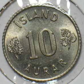 Iceland 1953 10 Aurar 151664 combine shipping