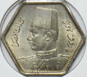 Egypt 1944 AH 1363 2 Piastres 296601 combine shipping
