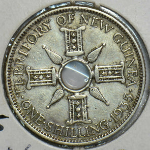 Papua New Guinea 1935 Shilling 197369 combine shipping