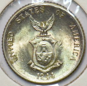Philippines 1944 20 Centavos Eagle animal BU 294783 combine shipping