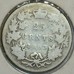 Canada 1883 25 Cents 197379 combine shipping