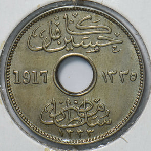 Egypt 1917 1335 5 Milliemes 294663 combine shipping