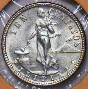 Philippines 1944 D 10 Centavos Eagle animal 294810 combine shipping