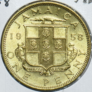 Jamaica 1958 Penny 198482 combine shipping