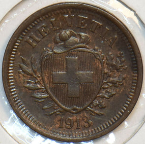 Switzerland 1913 Rappen UNC 196236 combine shipping