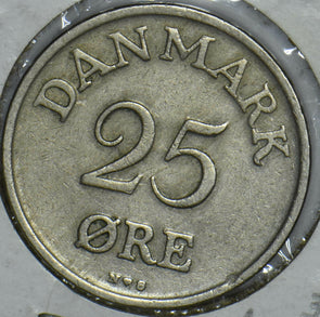 Denmark 1948 Key Date 25 Ore 290953 combine shipping