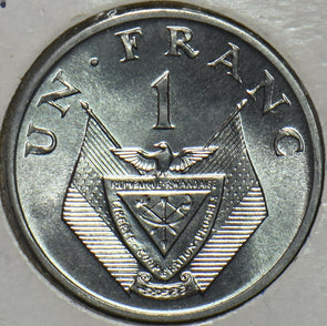 Rwanda 1969 Franc 297410 combine shipping