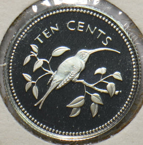 Belize 1974 10 Cents Long-tailed Hermit animal Proof 192824 combine shipping