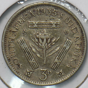 South Africa 1935 3 Pence 902452 combine shipping