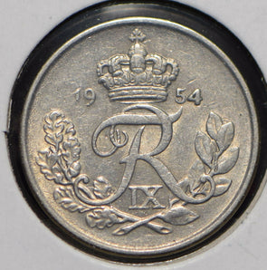 Denmark 1954 10 Ore  901438 combine shipping