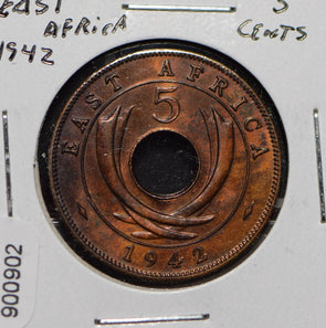 East Africa 1942 5 Cents  900902 combine shipping
