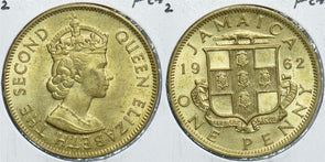 Jamaica 1962 Penny 198507 combine shipping