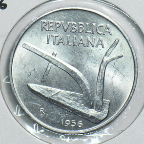 Italy 1956 10 Lire 198038 combine shipping