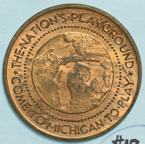 US 1933 So-Called Dollar Michigan A Century of Progress Exposition 298707 combin