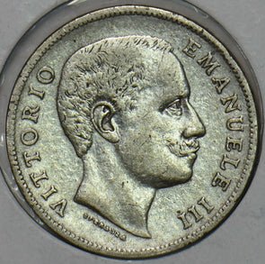 Italy 1902 Lira Eagle animal 195476 combine shipping