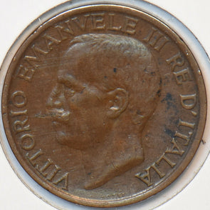 Italy 1921 10 Centesimi Honey Bee animal 194222 combine shipping