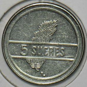 Ecuador 1991 5 Sucres 903473 combine shipping