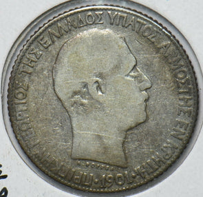 Greece 1901 Drachmi Crete 193955 combine shipping