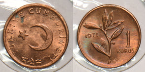 Turkey 1971 Kurush 199056 combine shipping