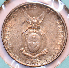 Philippines 1945 D 10 Centavos Eagle animal 192866 combine shipping