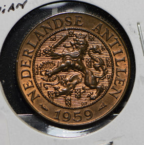 Netherlands Antilles 1959 2 1/2 Cents UNC 900051 combine shipping
