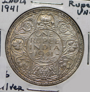 India British 1941 Rupee  191088 combine shipping