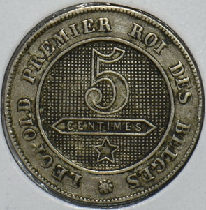 Belgium 1861 5 Centimes Lion animal 903568 combine shipping