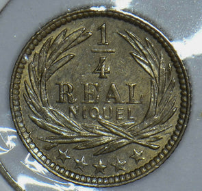 Guatemala 1901 1/4 Real 190757 combine shipping