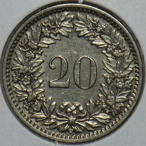 Switzerland 1919 20 Rappen 152245 combine shipping