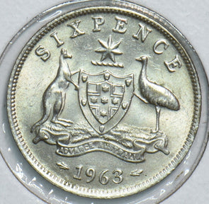 Australia 1963 6 Pence 241136 combine shipping