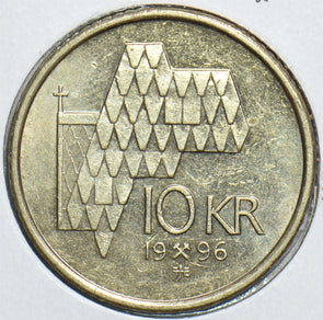 Norway 1996 10 Kroner 904800 combine shipping