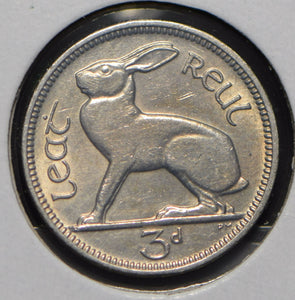 Ireland 1965 3 Pence Hare animal  191198 combine shipping