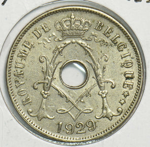 Belgium 1929 25 Centimes 298536 combine shipping