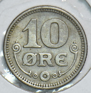 Denmark 1922 10 Ore 198296 combine shipping