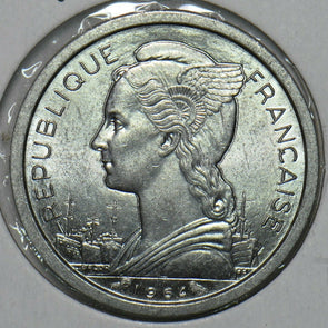 French Colonies 1964 Franc Reunion 297854 combine shipping