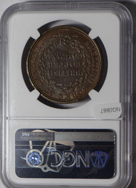 Great Britain 1812 Penny NGC MS63 BN essex- walthamstow w-560 british copper com