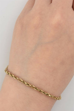 14K Gold Bracelet 4.39g 8'' RG0192