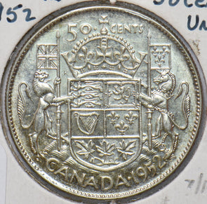 Canada 1952 50 Cents UNC 192736 combine shipping