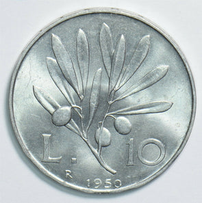 Italy 1950 10 Lire 0 298615 combine shipping
