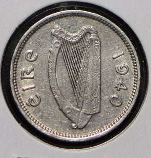 Ireland 1940 3 Pence Hare animal  291731 combine shipping