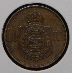 Brazil 1869 10 Reis  290252 combine shipping