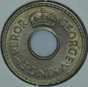 Fiji 1934 1/2 Penny 290792 combine shipping