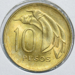 Uruguay 1968 BE 2470 10 Pesos 198622 combine shipping