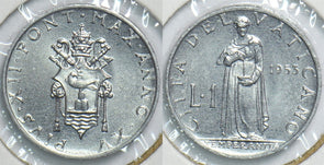 Vatican 1953 Lira 153840 combine shipping