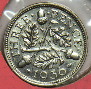 Great Britain 1936 3 Pence/Threepence 904212 combine shipping
