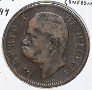Italy 1894 10 Centesimi  191870 combine shipping