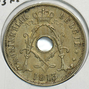 Belgium 1913 25 Centimes 298508 combine shipping
