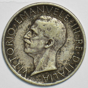 Italy 1926 5 Lire Eagle animal 240762 combine shipping