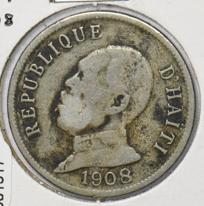 Haiti 1908 50 Centimes 901517 combine shipping