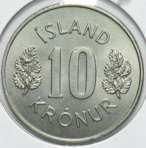 Iceland 1973 10 Kronur Dragon animal Bull 192349 combine shipping